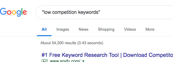 keyword research for blogging