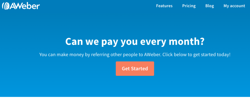 aweber - business tools offer recurring commissions