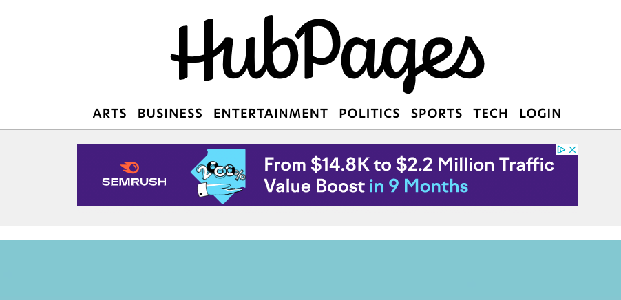 hubpages - a free blogging site