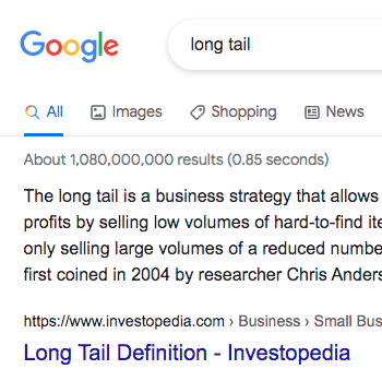 why long tail keywords are important