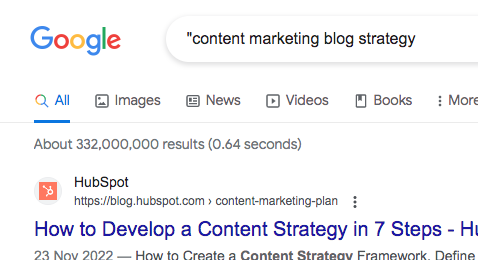 content marketing blog strategy