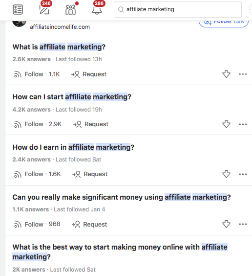 Using Quora For Keyword Research And Content Ideas